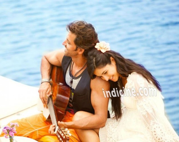 Hrithik Roshan, Katrina Kaif - Meherbaan song still