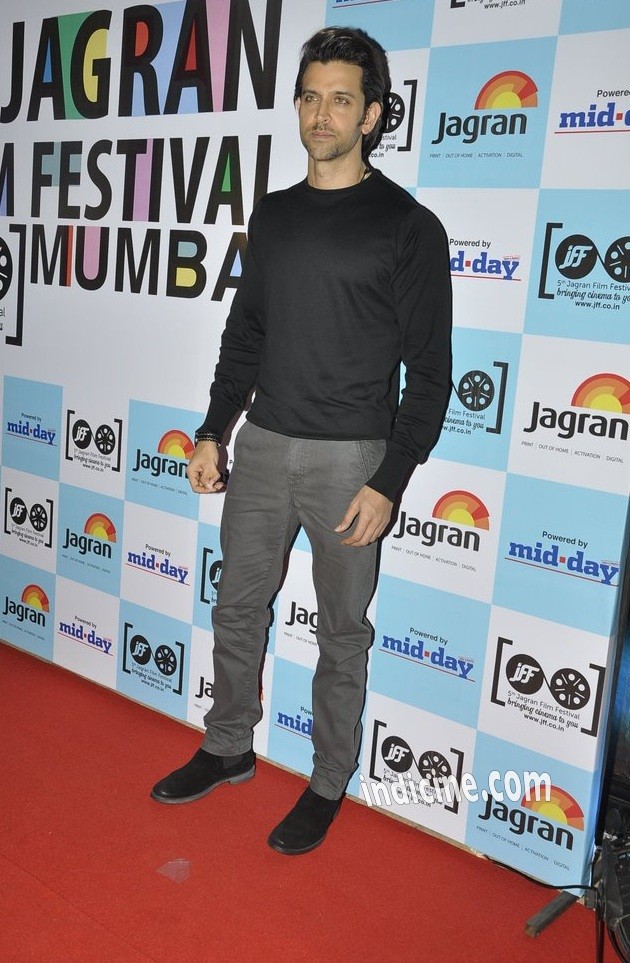 Hrithik Roshan at the launch of 5th Jagran Film Festival Mumbai