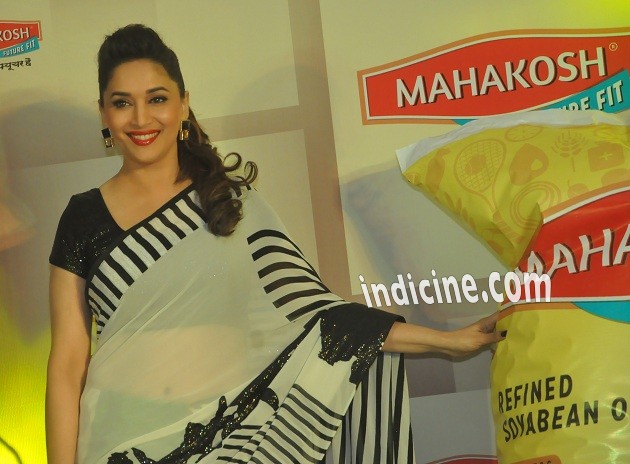 Madhuri Dixit launches Mahakosh edible oil