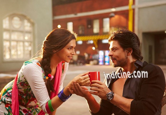 Shahrukh Khan and Deepika Padukone Happy New Year latest still