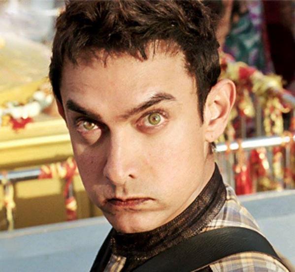Aamir Khan's alien look in PK