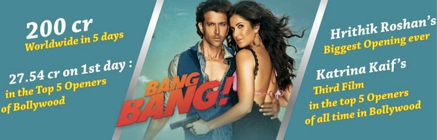 Bang Bang Worldwide 200 crore