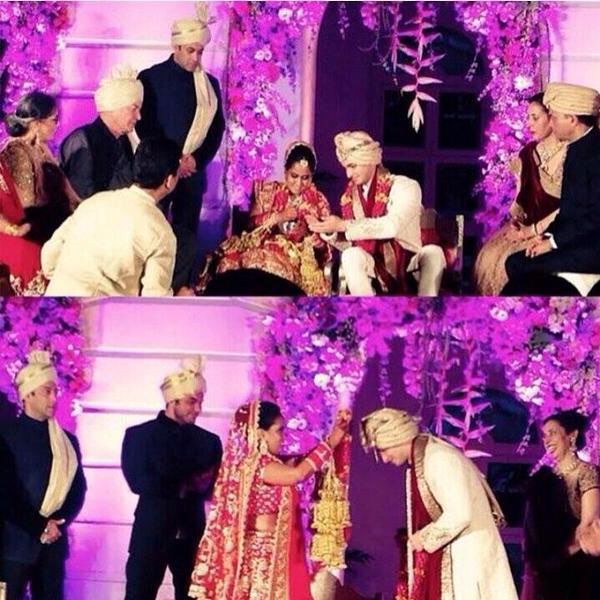 Arpita Khan weds Ayush Sharma