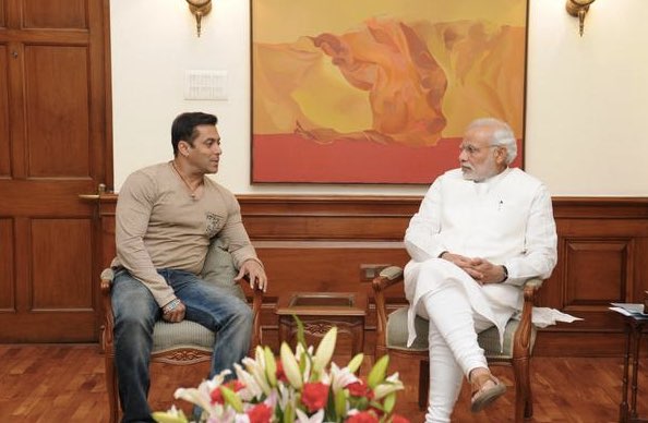 Salman Khan - Narendra Modi