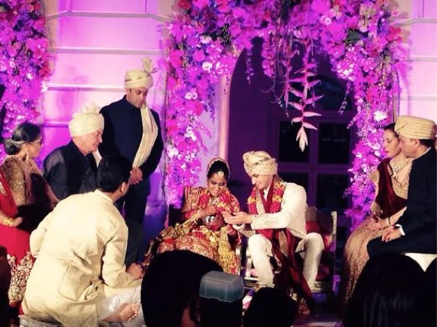 Wedding Photo Arpita Khan - Ayush Sharma