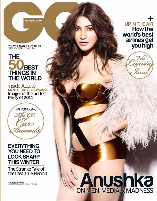 Anushka Sharma on GQ Magazine Cover