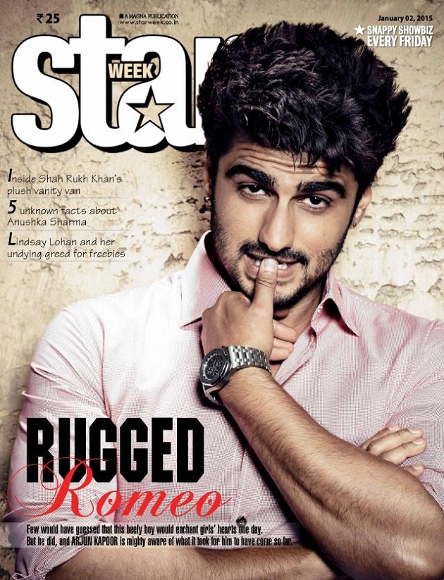 Arjun Kapoor on Star Week Magazine Cover