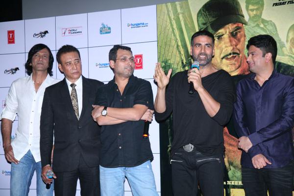 Kay Kay Menon, Danny Denzongpa, Neeraj Pandey, Akshay Kumar and Bhushan Kumar