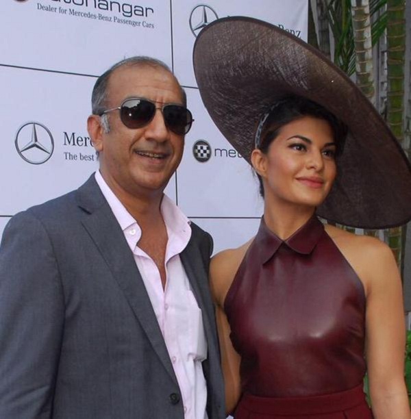 Milan Luthria with Jacqueline Fernandes