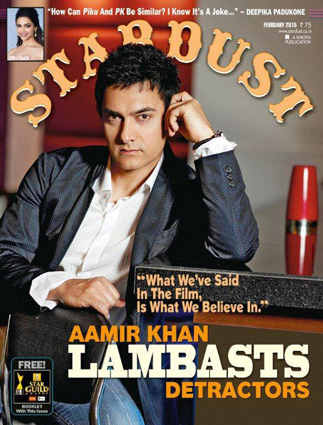 Aamir Khan on Stardust Magazine Cover