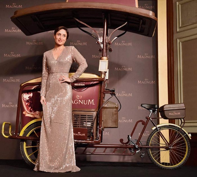 Kareena Kapoor promotes Magnum ice-cream brand