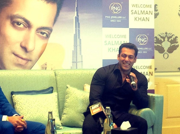 Salman Khan at Press Conference in Dubai