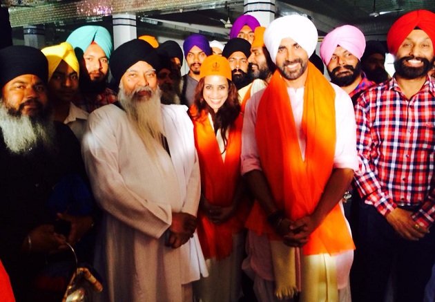 Akshay Kumar at Gurudwara