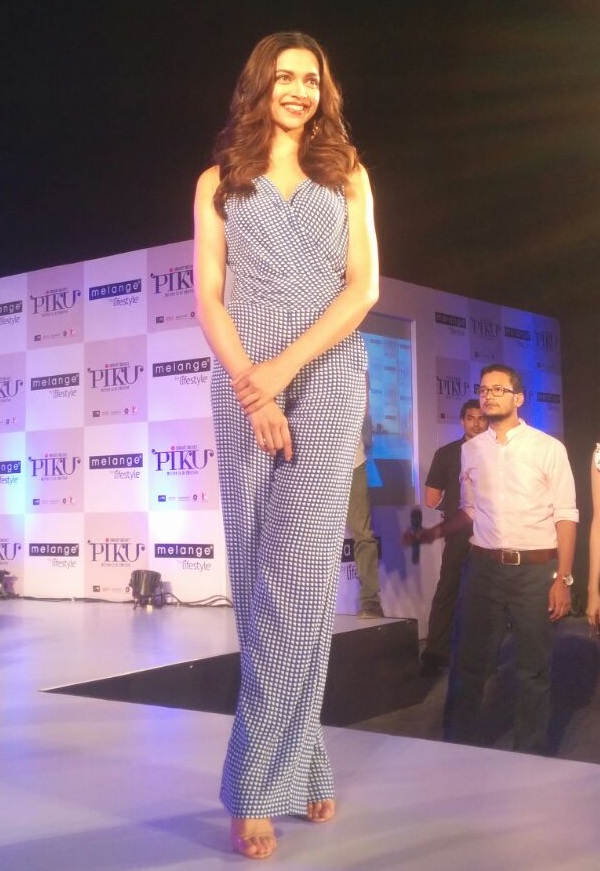 Deepika Padukone at the launch of Piku inspired collection