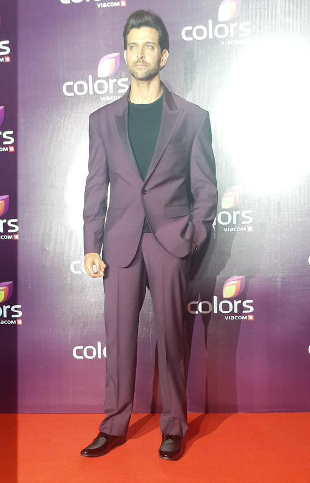 Hrithik Roshan at Colors Leadership Awards 2015