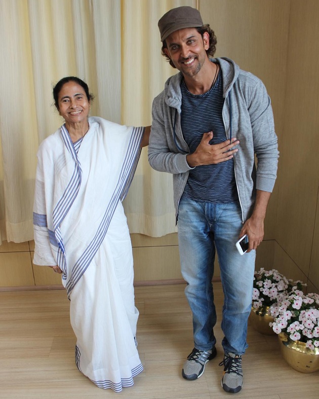 Hrithik Roshan meets Mamata Banerjee