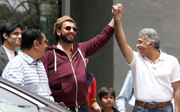 Ranveer Singh returns home after shoulder surgery