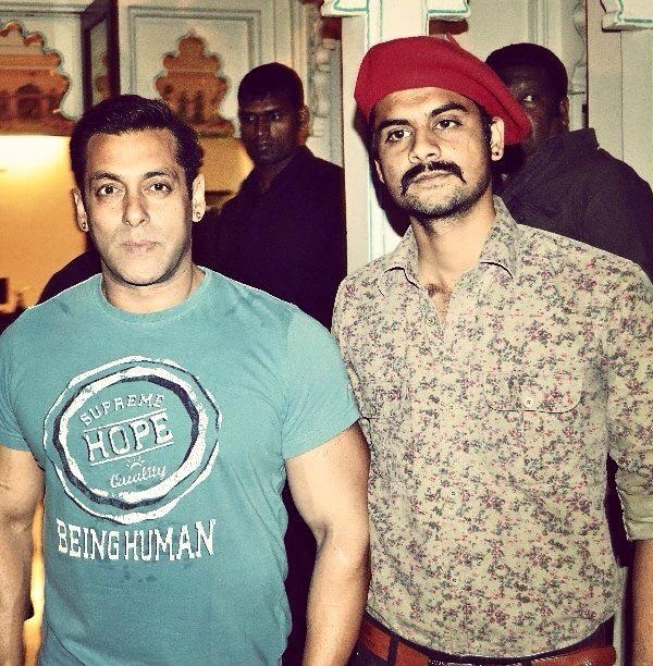 Salman Khan with fan