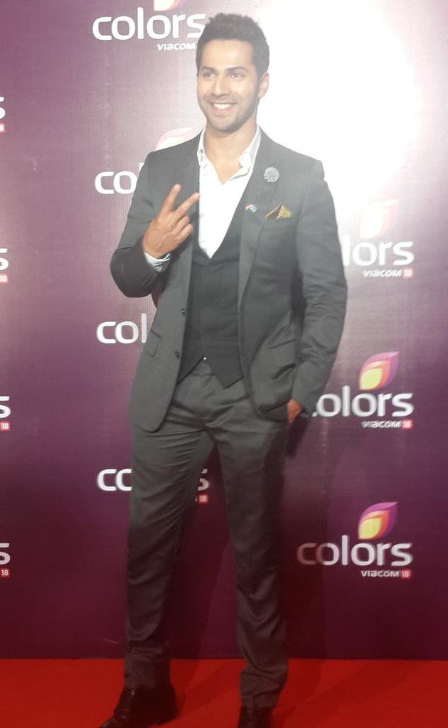 Varun Dhawan at Colors party