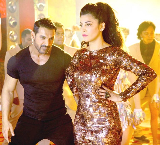 John Abraham, Shruti Haasan shoot for Welcome Back song