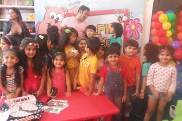 Salman Khan with kids