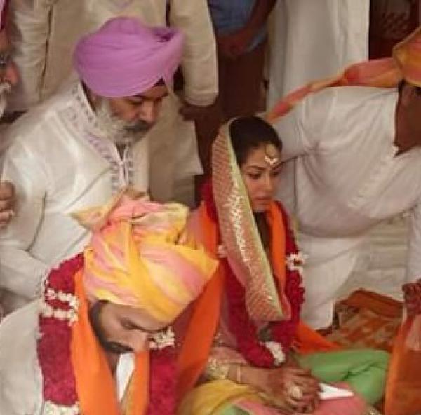 Shahid Kapoor, Mira Rajput wedding photo
