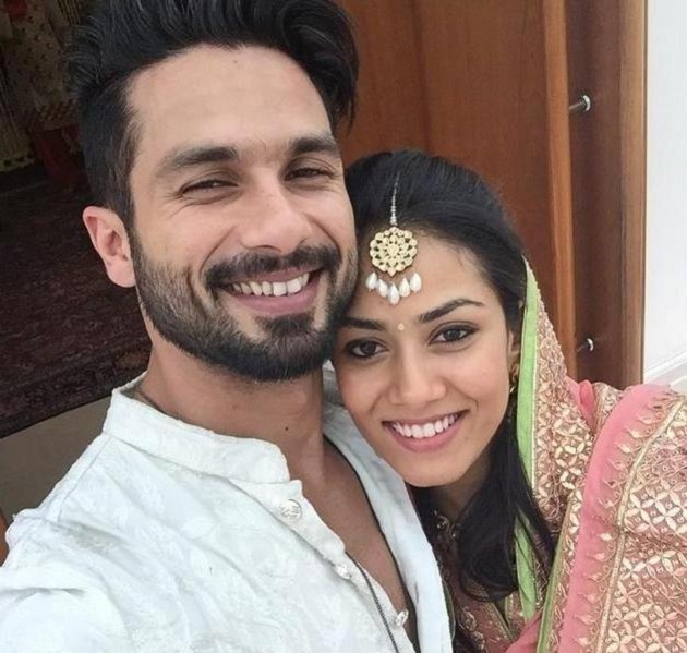 Shahid Kapoor posts first selfie with wife Mira