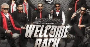 Welcome Back new poster
