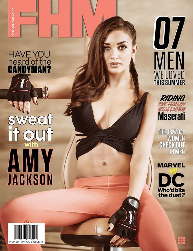Amy Jackson on FHM Magazine Cover