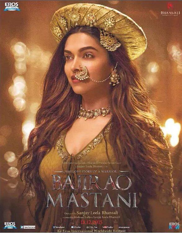 Bajirao Mastani Poster - Deepika Padukone