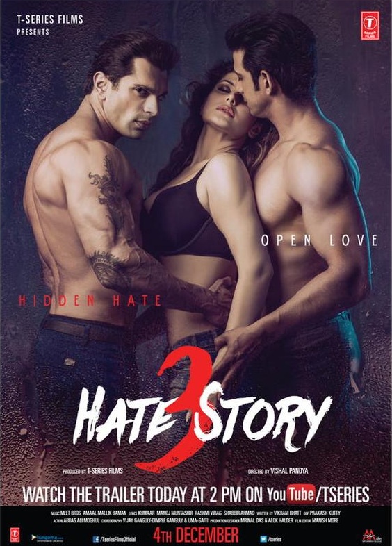 564px x 786px - Hate Story 3 Trailer, Posters and Still