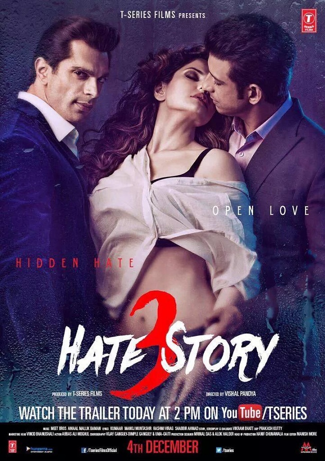650px x 921px - Hate Story 3 Trailer, Posters and Still