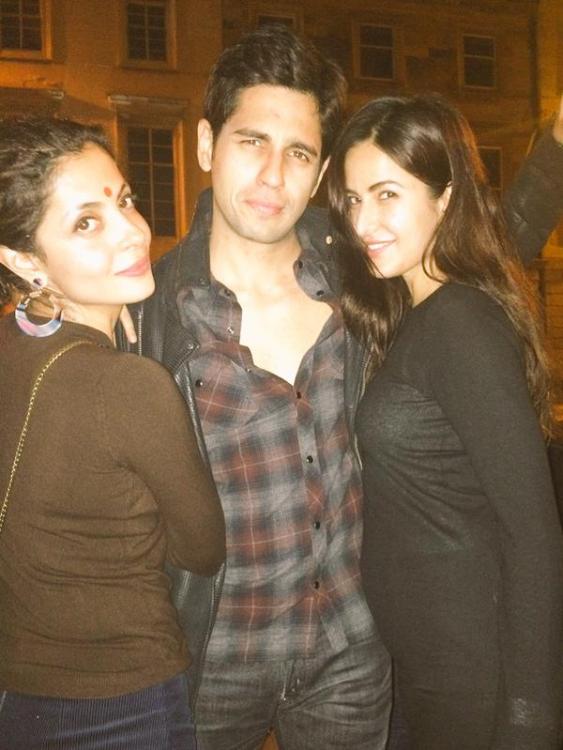 Katrina Kaif, Sidharth Malhotra at Baar Baar Dekho schedule wrap party