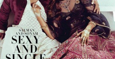 Salman Khan, Sonam Kapoor on Harpers Bazaar Bride Magazine Cover
