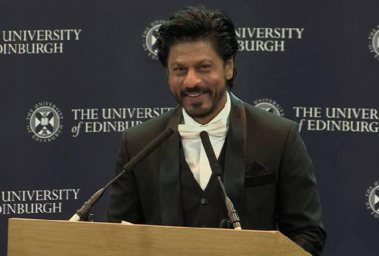 Shahrukh Khan at the University of Edinburgh