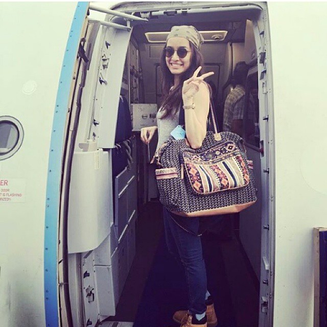 Shraddha Kapoor leaves to Shillong for the shoot of Rock On 2