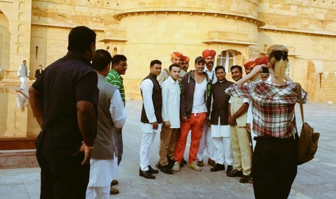 Akshay Kumar shoots for Airlift at Hotel Suryagarh