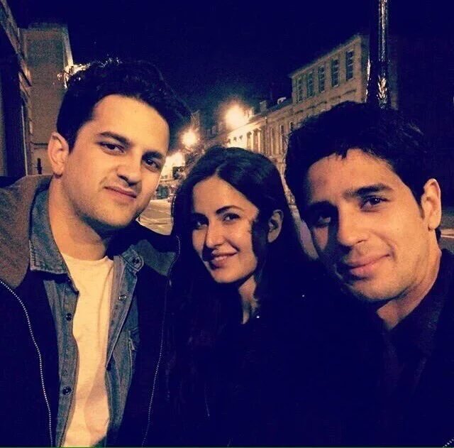 Katrina Kaif, Sidharth Malhotra Baar Baar Dekho on location