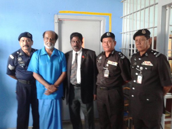 Rajinikanth shoots for Kabali in Malaysian prison