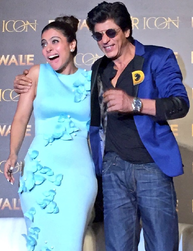 Shahrukh Khan, Kajol at Manma Emotion Song launch