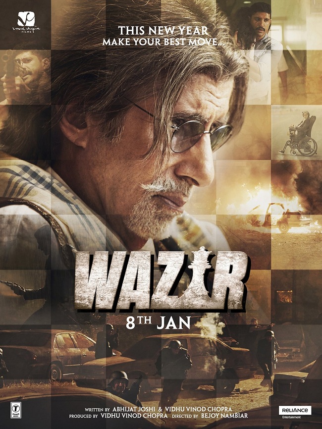 Wazir Poster - Amitabh Bachchan