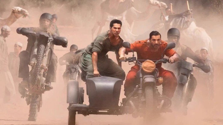 John Abraham and Varun Dhawan Look from Dishoom