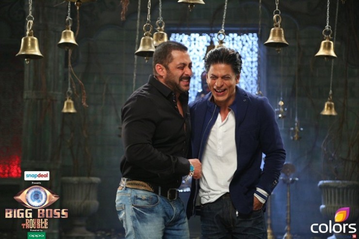 Salman Khan and Shah Rukh Khan Bigg Boss 9 promo