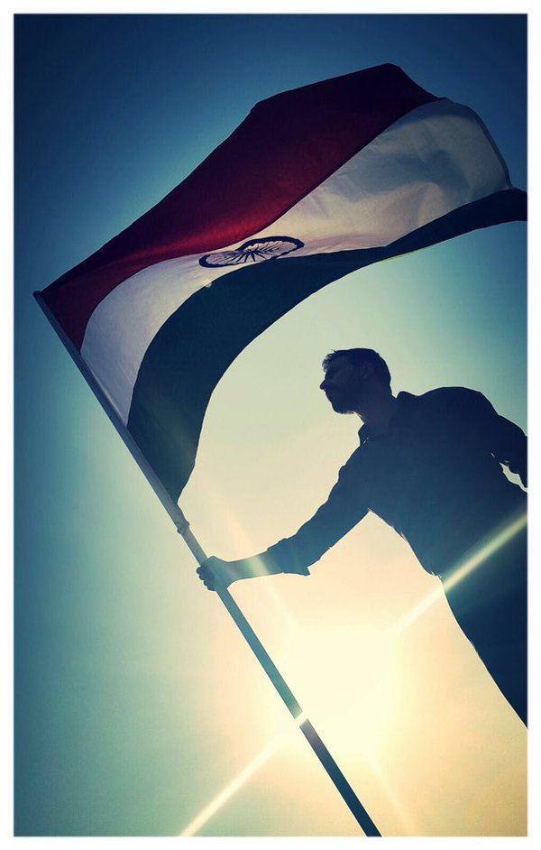 Akshay Kumar India Flag