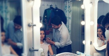 Anushka Sharma in her makeup room