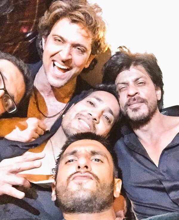 Hrithik Roshan birthday with SRK, Ranveer and MikaSingh