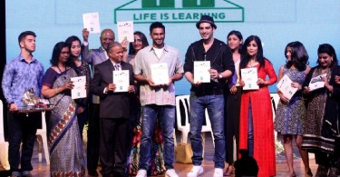 Ranveer Singh and Zayed Khan at Learners Academy annual function