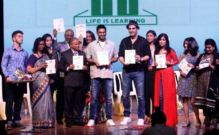 Ranveer Singh and Zayed Khan at Learners Academy annual function