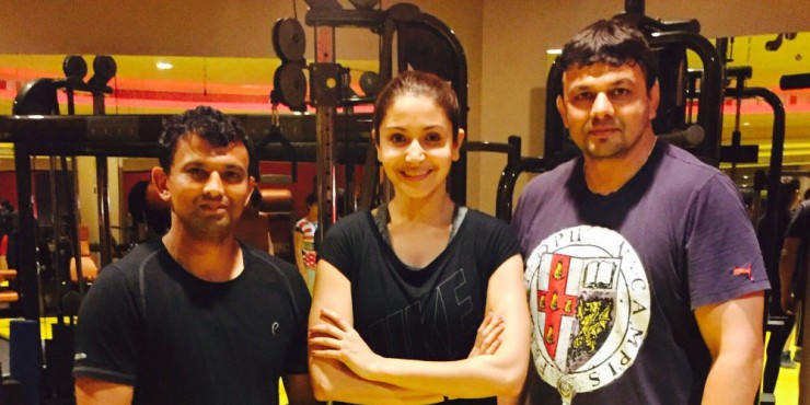 Anushka Sharma preps up for her role as a wrestler in Sultan