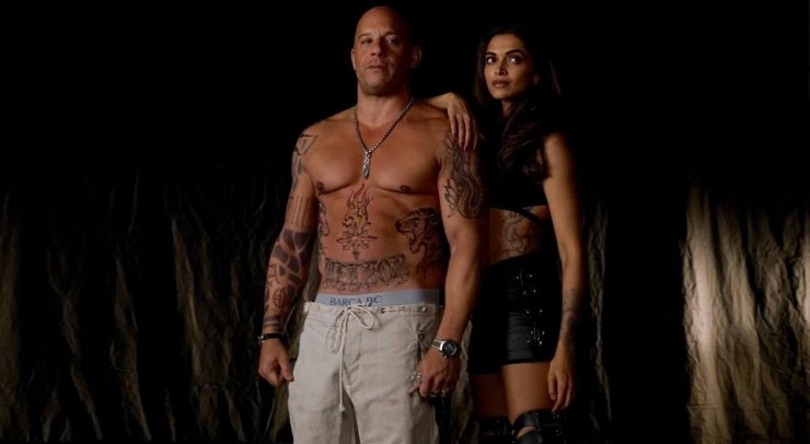 Deepika Padukone and Vin Diesel still from XXX